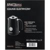 Rychlovarná konvice KRAFT&DELE KD4153 – 2200 W, 1 l