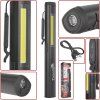 58467 1 inspekcni dilenska lampa s magnetem led cob 5w 3w uv laser 800mah 400lm ip44 100