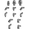 Kraft&Dele KD10507 – Mazací hlavice (kalamity a maznice), sada 110 ks, závity M6/M8/M10