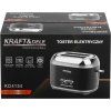 Toster Kraft&Dele KD4154 – topinkovač 1000 W s funkcí proti přichycení