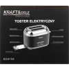 Toster Kraft&Dele KD4154 – topinkovač 1000 W s funkcí proti přichycení
