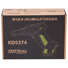 Kraft&Dele KD5374 bezdrátová vysokotlaková myčka 21 V 3 Ah – 300 W výkon, snadné čištění