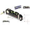 60753 laserova vodovaha s meridlem a metrem 2 5 m 50