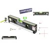 60756 laserova vodovaha s osvetlenim a meritkem 1 5 m 50