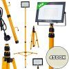 60840 led svetlomet 50 w s teleskopickym stativem a kabelem neutralni bila barva 4500 k 1