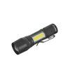 61803 3 mini takticka svitilna led cob 10 w 500 mah 500 lm ipx5 vystavni karton 12 96