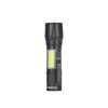 61803 2 mini takticka svitilna led cob 10 w 500 mah 500 lm ipx5 vystavni karton 12 96