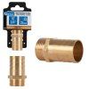 62034 mosazny niple na hadici 25 mm vnejsi zavit 3 4 na klic 250