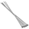Ocelové fixační pásky 4,6 × 300 mm – sada 100 ks | Kraft&Dele KD10864