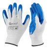 64056 ochranne rukavice z polyesteru velikost 10 latex bilo modre 12 240