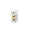 64245 2 organizer klips na kabely sada 10 ks 28 x 28 mm 314