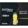 Ponořitelné čerpadlo na vodu 1600 W 1" KD758