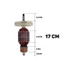 67419 3 rotor pro elektrickou retezovou pilu bocni motor 2400 w 1