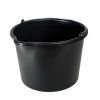 70428 stavebni kbelik 20 l cerny s nalivkou