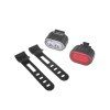 73218 2 vodotesna usb cyklisticka lampa ipx4 sada predni zadni 120