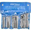 Sada průbojníků 3–19 mm Kraft-Dele KD11202