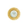 122841 1 drateny kartac kotoucovy mosazny 100 mm s trnem 10 x 120 mm geko