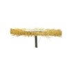 122841 3 drateny kartac kotoucovy mosazny 100 mm s trnem 10 x 120 mm geko