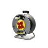 124125 elektricka prodluzovaci snura s navijakem kovova 3 x 25 mm 25 m