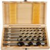 Sada vrtáků do dřeva 230 mm, průměry 6–25 mm – 7 kusů | Kraft&Dele KD11796