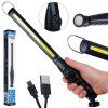 128529 dilenska led cob lampa geko 10w s magnetem dobijeci 1800mah 450lm ip44 odolnost