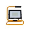 128983 2 led reflektor 100w geko se stativem 10000 lm studena bila 6500k pro dilny a stavby
