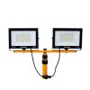 128947 5 led svetlomet geko 2 100w s teleskopickym stativem 18000 lumenu ip65 studene bile svetlo 6500k