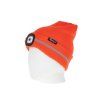78643 6 128995 2 zimni cepice s led lampickou geko g90408 oranzova s reflexnimi prvky pro maximalni viditelnost