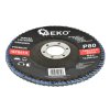 129400 2 listovy kotouc geko cyrkon 125 mm p80 baleni 10 ks pro univerzalni brouseni kovu a dreva
