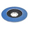 129400 3 listovy kotouc geko cyrkon 125 mm p80 baleni 10 ks pro univerzalni brouseni kovu a dreva