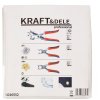 Kraft&Dele KD10552 — Sada děrovacích a nýtovacích kleští, 3 díly