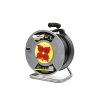 137680 elektricka prodluzovaci snura geko s kovovym navijakem 50m 3x2 5mm 4 zasuvky s tepelnou pojistkou