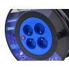 138631 2 navijeci kabel geko 25 m 3x1 5 mm 4 zasuvky max 3200 w