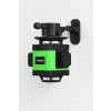 8517 19 poziomica laserowa laser krzyzowy zielony samopoziomujaca 4d 360 2 baterie 16885 1200