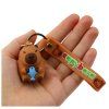 72048 1 kapibara delfin silikonovy brelok s karabinou stylovy unisex doplnek