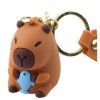 72048 2 kapibara delfin silikonovy brelok s karabinou stylovy unisex doplnek