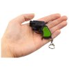 72189 3 mini replika revolveru brelok s led a laserem 6 5 cm stylovy gadget pro den i noc