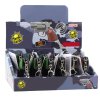 72189 6 mini replika revolveru brelok s led a laserem 6 5 cm stylovy gadget pro den i noc